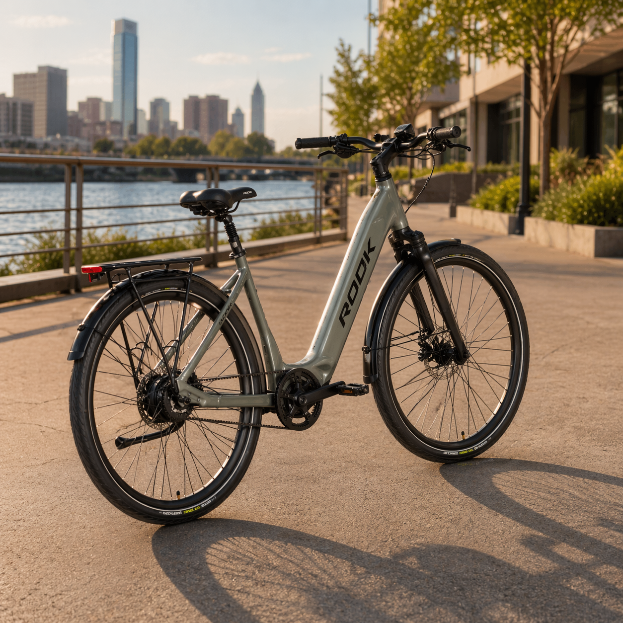 29 inch mid drive city e-bike, alloy frame hydraulic brake urban electric bike - Image 2