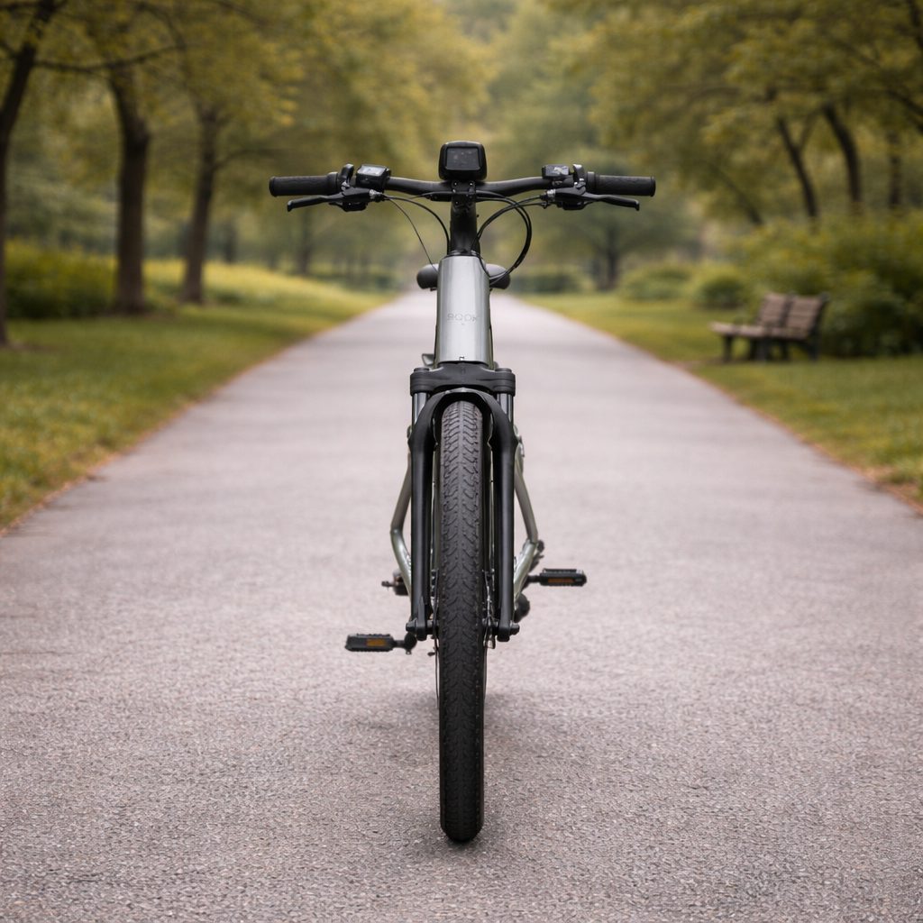 29 inch mid drive city e-bike, alloy frame hydraulic brake urban electric bike - Image 5