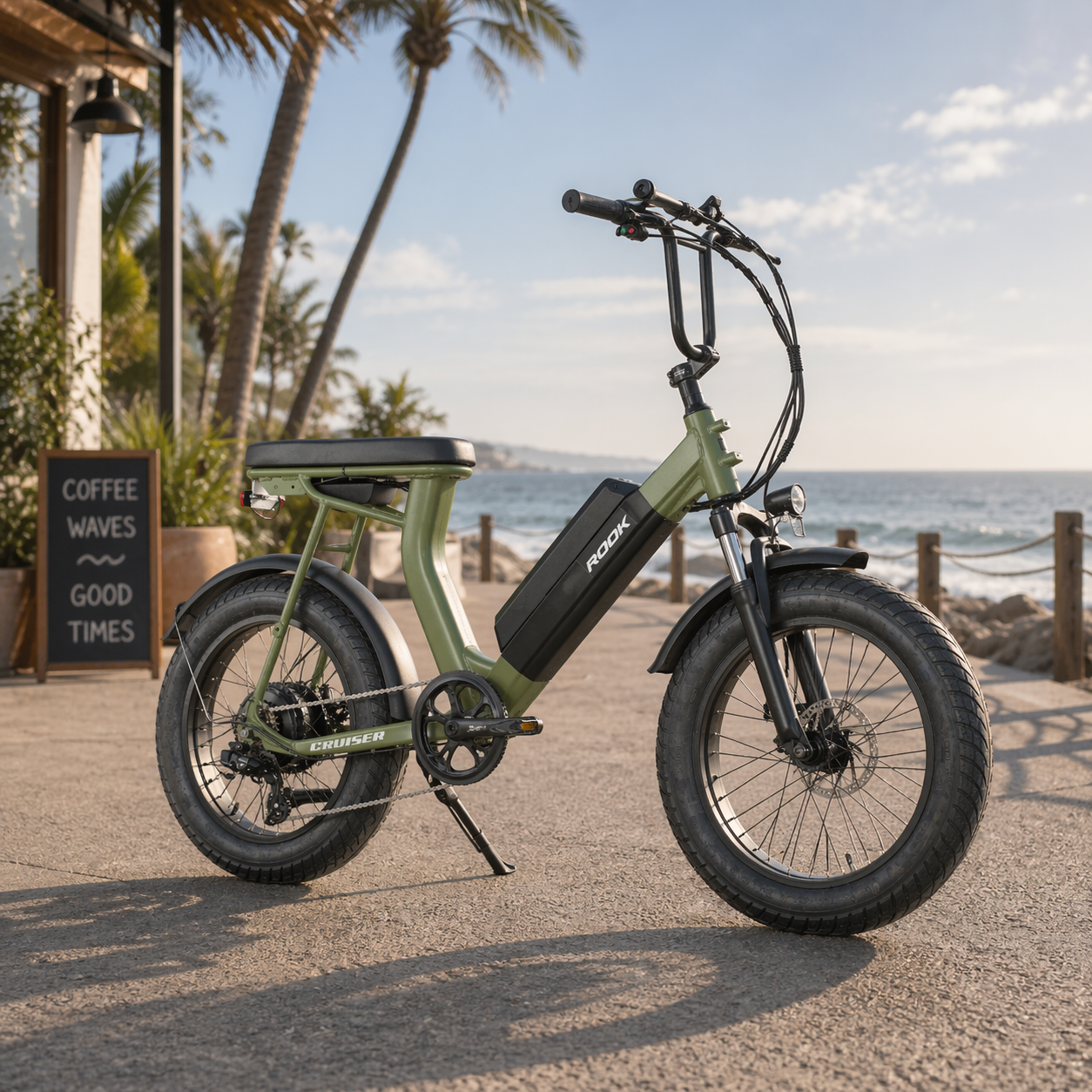 20" Foldable Fat Tire E-Bike 48V 500W, Shimano 7-Speed, Logan Disc Brake Commuter E-Bike - Image 2