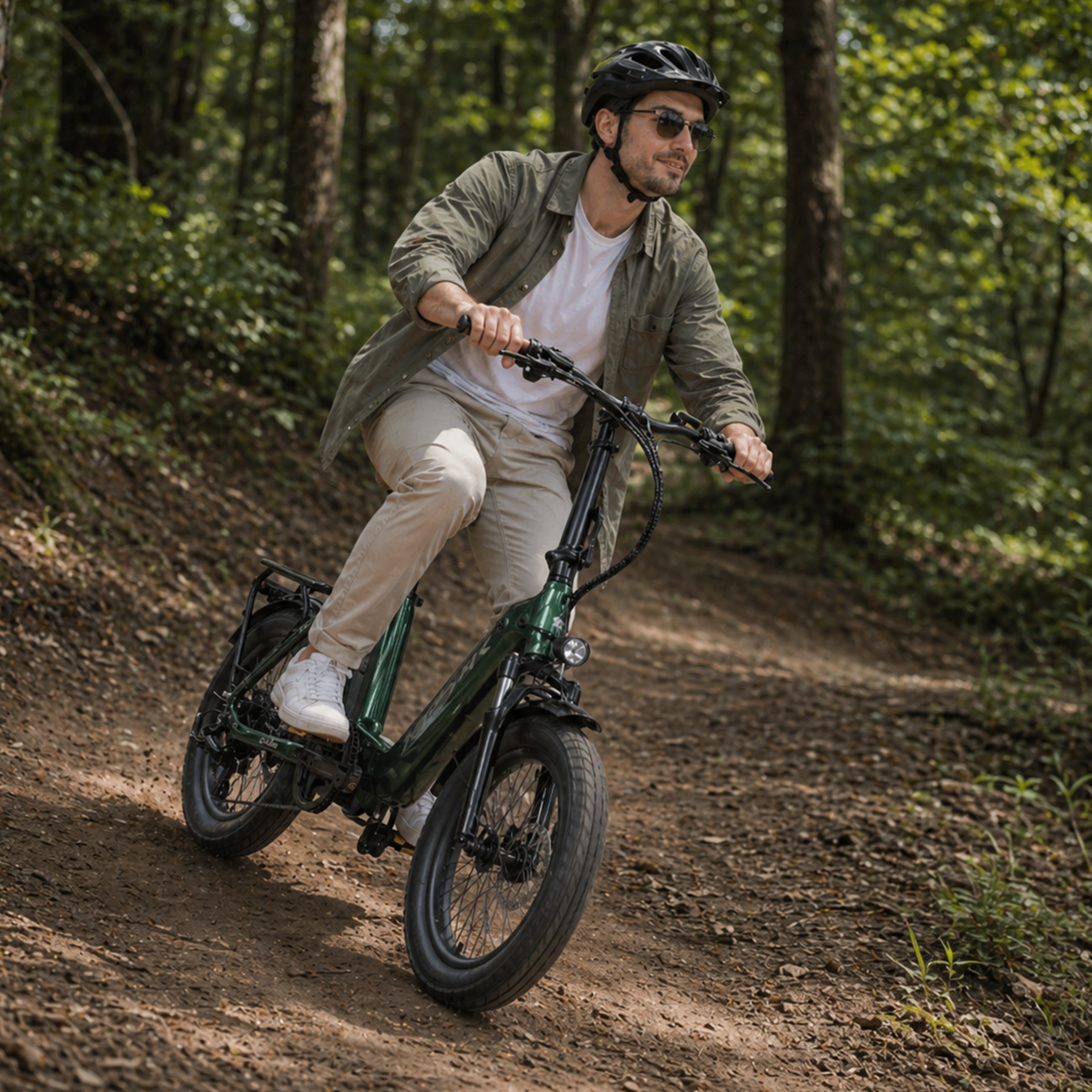 20" Step-Through Foldable E-Bike 36V 250W, Compact Commuter Electric Bike with Ananda Motor - Image 4