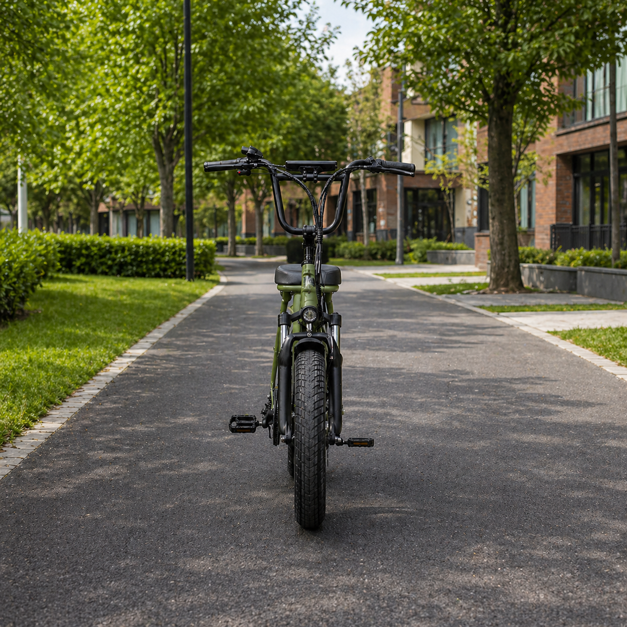 20" Foldable Fat Tire E-Bike 48V 500W, Shimano 7-Speed, Logan Disc Brake Commuter E-Bike - Image 4