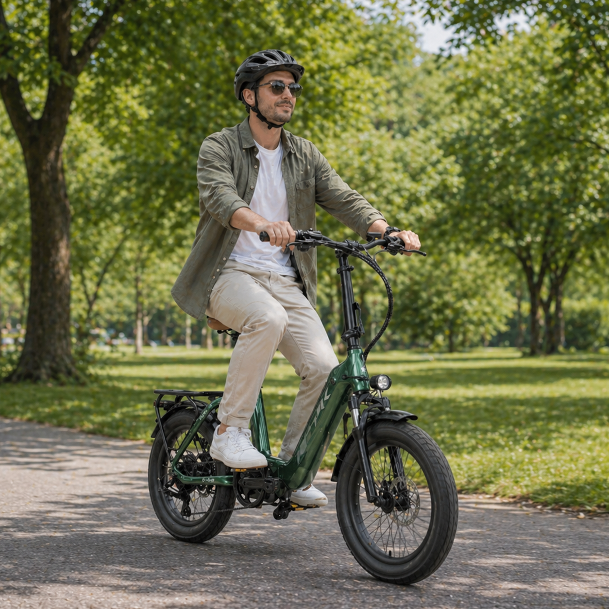 20" Step-Through Foldable E-Bike 36V 250W, Compact Commuter Electric Bike with Ananda Motor - Image 5