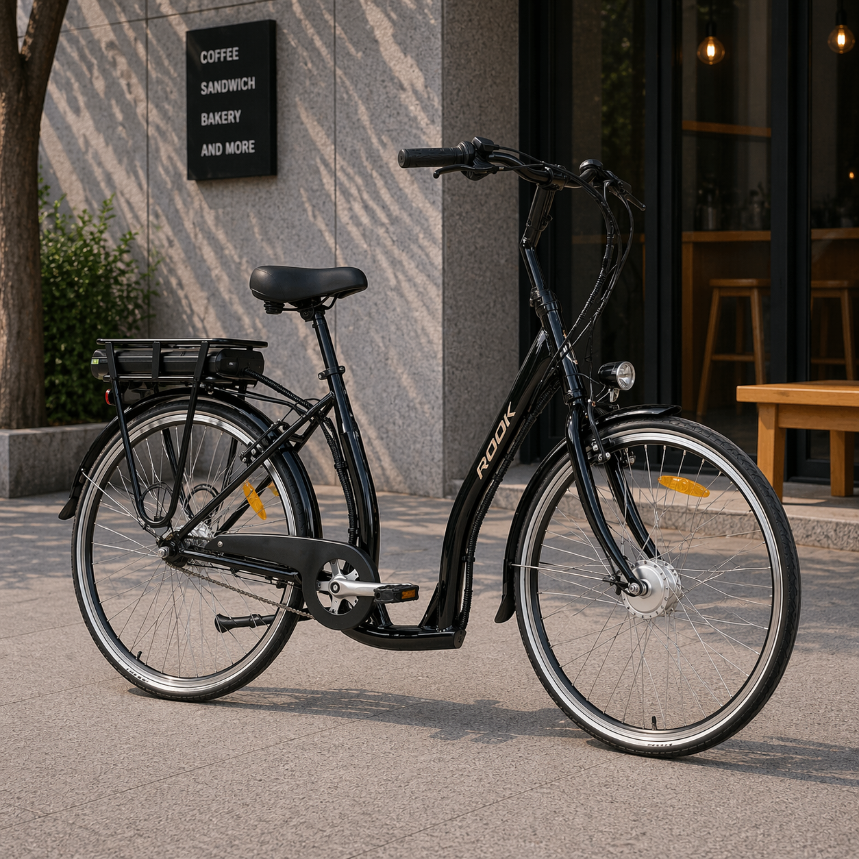 700C Classic City E-Bike 36V 250W, Shimano 3-Speed, V-Brake Retro E-Bike - Image 2