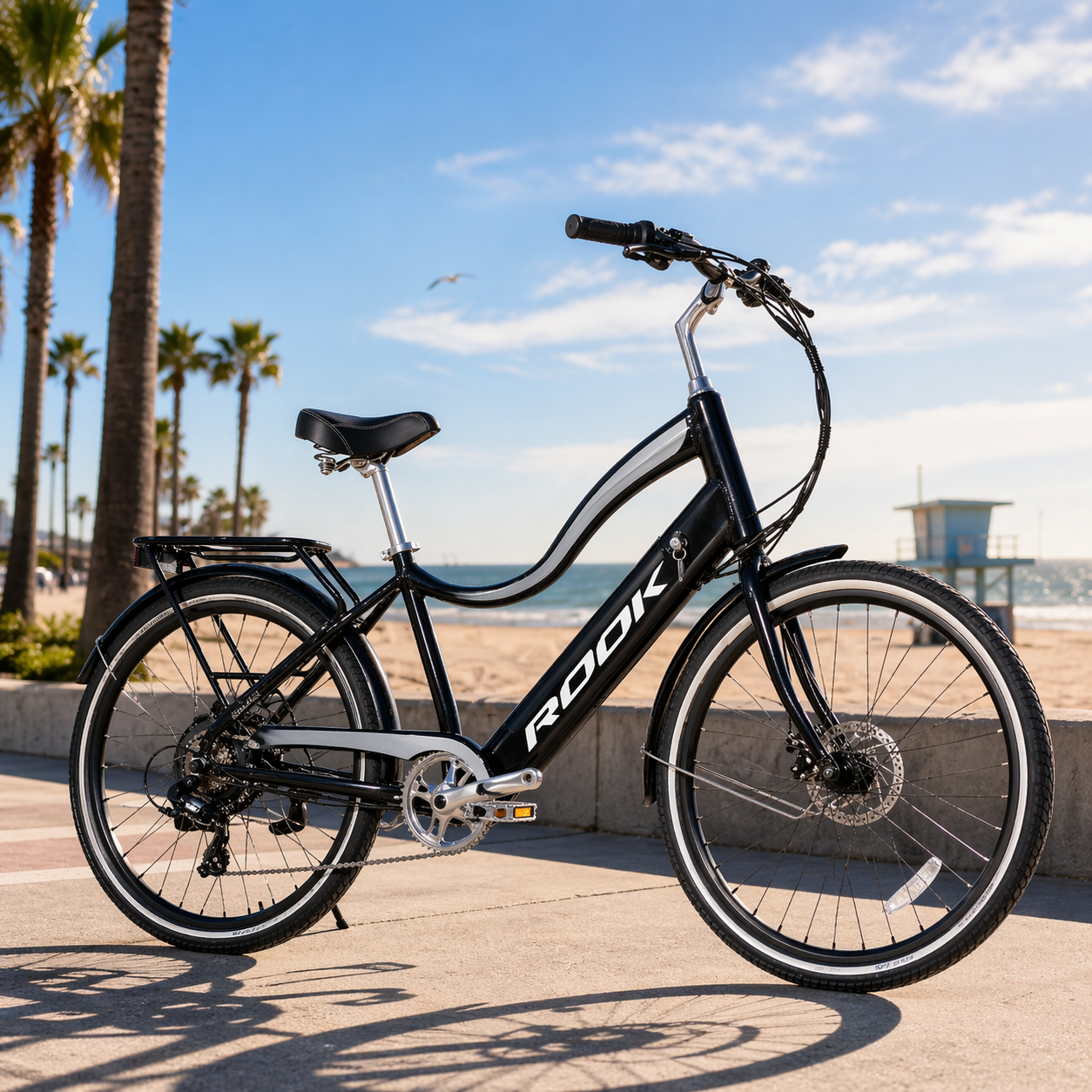 27.5" City E-Bike 36V 500W, 13Ah Battery, Shimano 7-Speed High-Power Urban E-Bike - Image 3